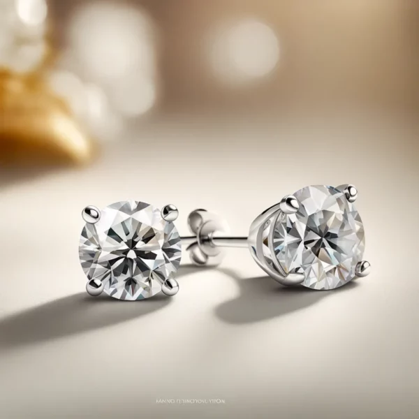 Women's Diamond Stud Earrings